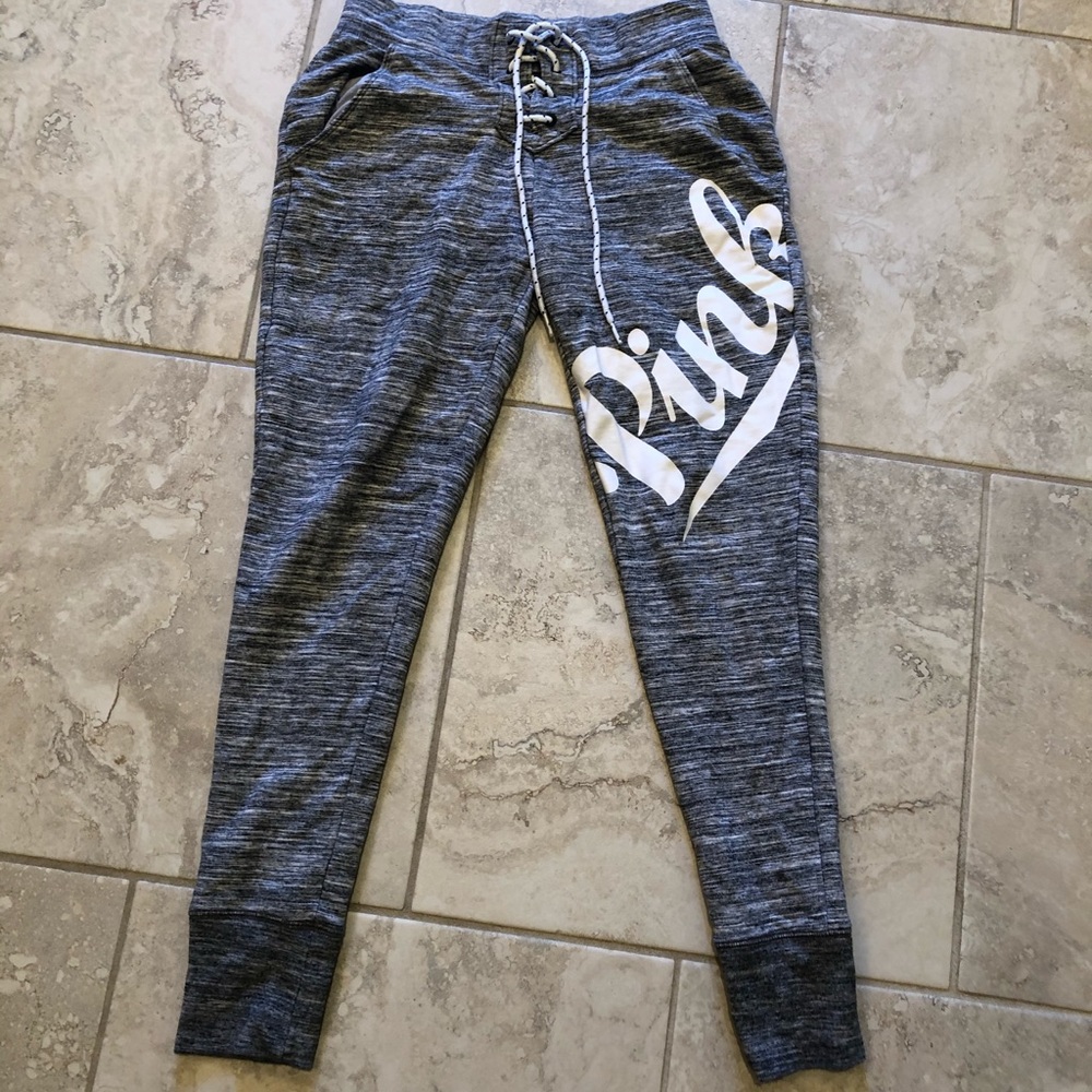Pink sweatpants xs